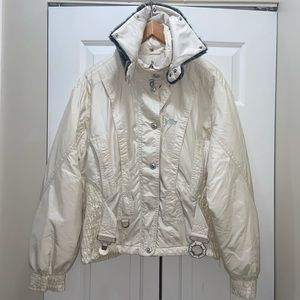 Killy Jackets \u0026 Coats | Womens White Killy Ski Jacket | Color: Silver/White | Size: 12 | Itsyogabbagabba's Closet